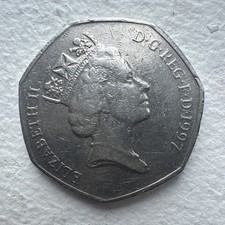 1997 Britannia 50p Circulated