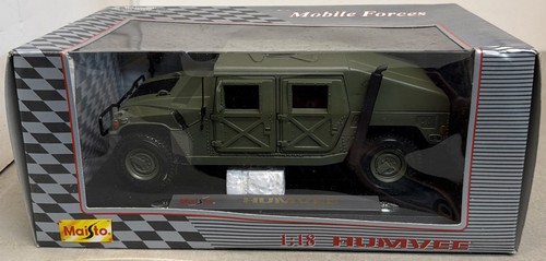 Maisto humvee 4x4 army - 4x4, green