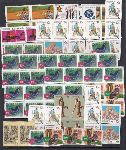 Australia 10c stamps bulk - -,