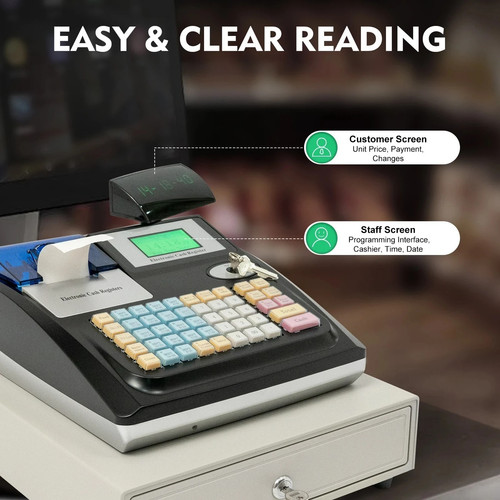Electronic cash register - cash,