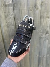 Specialized Pro Road Cycling Shoes EU42 UK8 US9 FACT Carbon Sole Very Good Used