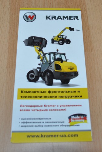 Kramer loader brochure - kramer,
