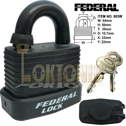 Federal fd803w 3002 - federal, fd803w-bk-ka#3002