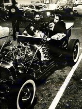 Vintage Photography Transport Hot Rod Engine Motor Car Usa Art Print Cc2412