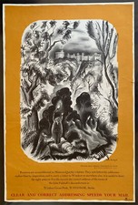 1960's GPO General Information Poster P.R.D. 1486 - CLEAR & CORRECT ADDRESSING