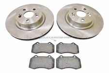 RENAULT CLIO MK3 197 2.0 16V SPORT F1 FRONT 2 BRAKE DISCS AND PADS SET (312MM)