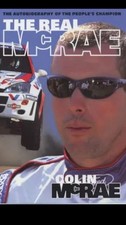 Authentic Hand Signed Book The Real McRae By WRC Champion Colin McRae