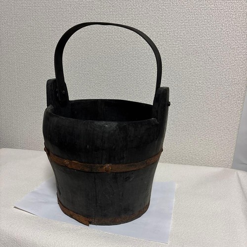 Japanese antique wooden well - japanese,