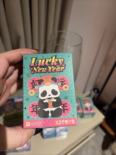 52toys panda roll lucky - lucky, new