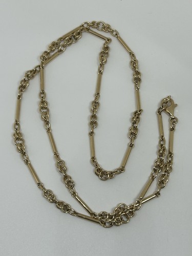9ct solid gold - necklace, used