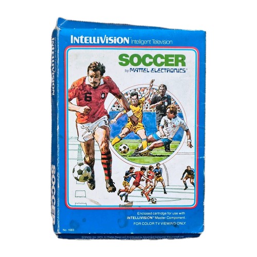 Soccer intellivision game - intellivision,