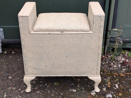 Vintage wicker laundry - wicker, basket