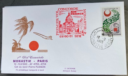 Concorde flown cover air - flown,