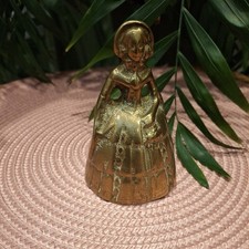 Vintage Rare Brass Lady Bell Crinoline Dress, Made In England SUPERB QUALITY