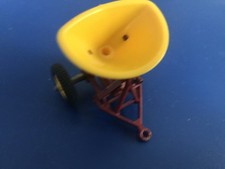 Vintage Britains Farm No 9558 Vicon Fertilizer Vari-Spreader 1:32 SCALE #2