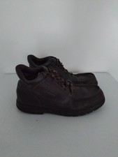 Rockport Boots Mens 9.5 UK Brown Leather XCS Hydro-Shield Waterproof 