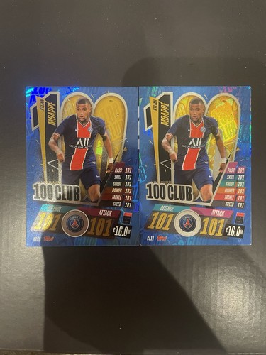 Mbappe 101 match attax price - mbappe,