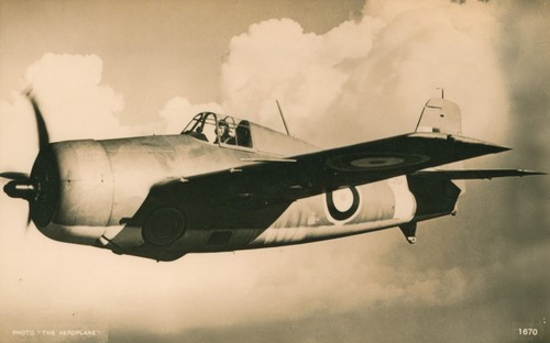 Ww2 military aircraft postcard - aircraft,
