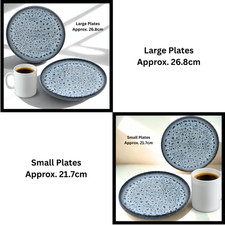 Glaze Plates Stoneware Round