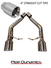 PIPE DYNAMICS Audi A5 QUATTRO 3.0 TDI V6  BACK BOX REAR MUFFLER DELETES EXHAUST