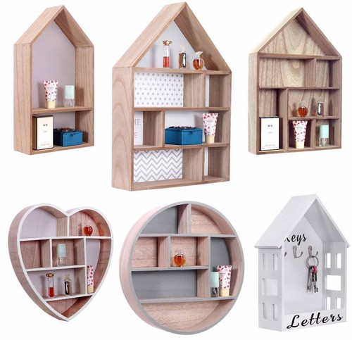 Wooden wall hanging storage - wooden,