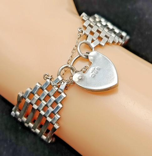 Vintage sterling silver gate - sterling,