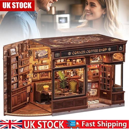 Diy wooden coffee shop - wooden,