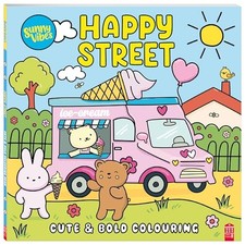 Happy Street: 2 (Sunny Vibes Colouring) By Vibes, Sunny Sunny Vibes,