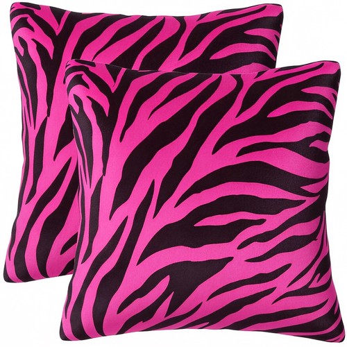 Y2k pink and black zebra - and,