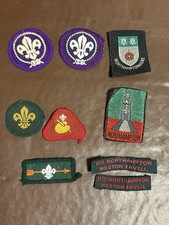 Northamptonshire Scout Patch Badges - Boy Scouts - Scouting - Weston Favell