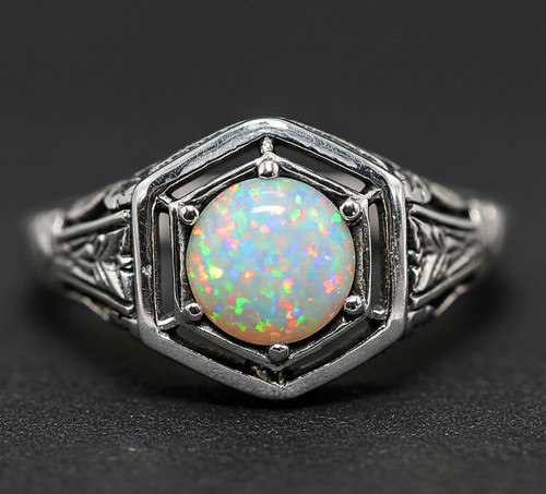 Heat treated blue fire opal - heat,
