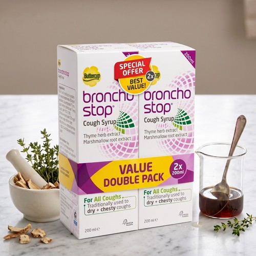 Broncho stop cough syrup - 2, x