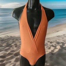 Ocean Club -  Swimsuit In Orange Size 10 Pre Loved