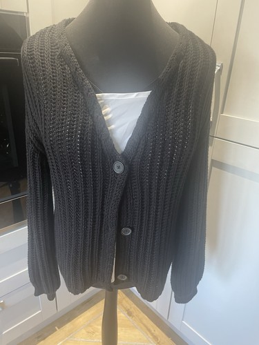 Open knit new cotton - new, cardigan