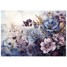Redesign with Prima - Serene Shadows - A1 Fiber Paper for Decoupage, 23.4”x33.1”
