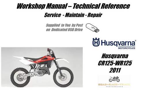 Husqvarna cr125 125 service - cr125, cr