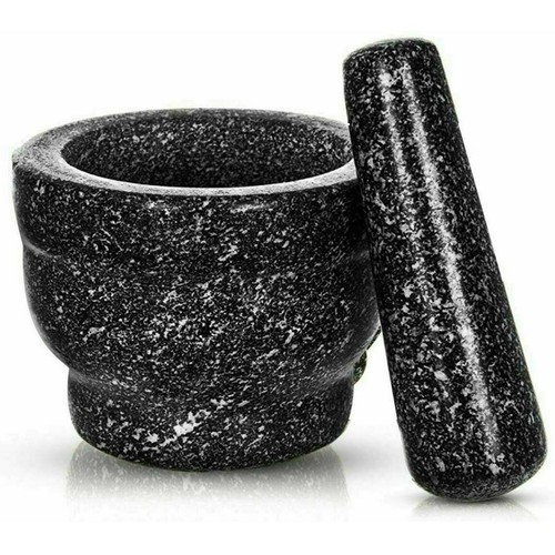 Large granite pestle and - large,