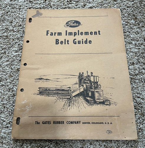 Gates farm implement - gates, belt
