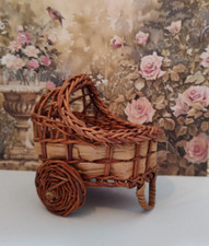 Wicker baby pram crib 1 - baby, /