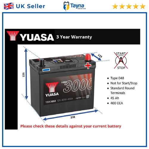Battery fits auto - battery,