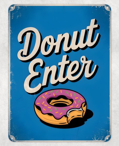 Donut enter funny - funny, daughnut