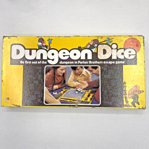 1977 dungeon dice escape - dungeon,
