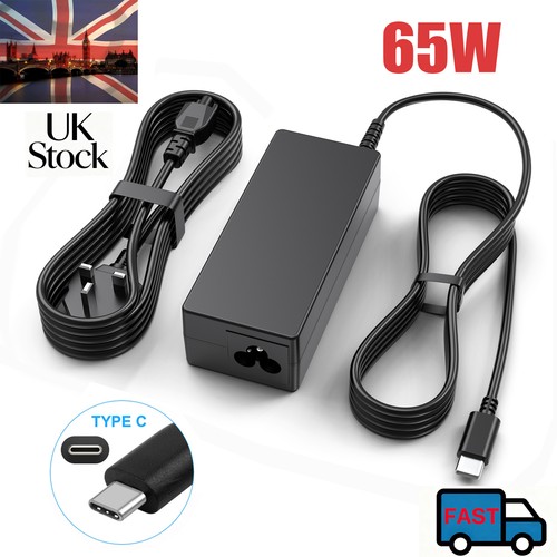 65w type laptop charger usb - c,