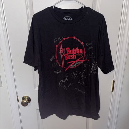 Signed bubba bash shirt 2024 - signed,