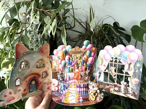 Super cute pop - 3d, whiskers
