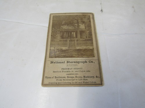 1870 advertising carte de - advertising,