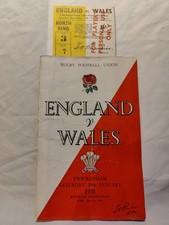 Rugby Union Programme &