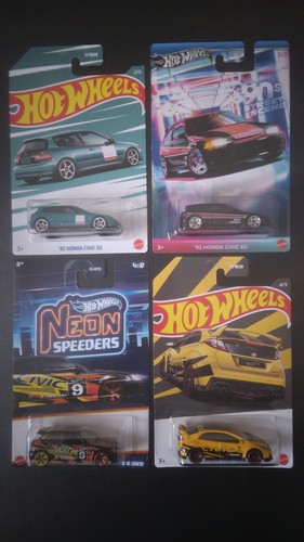 Hot wheels honda civic - honda,