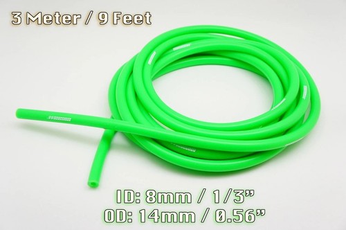 9ft green silicone - 9ft/3m,