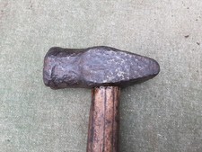Antique Vintage 2 lb Cross Peen Hammer Blacksmith Stonemason Dry Stone Wall Tool
